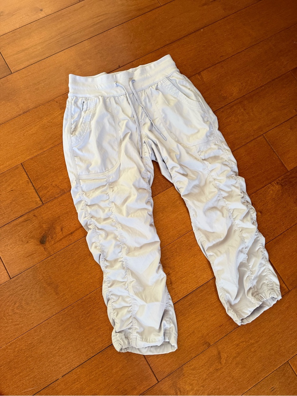 The North Face Lilac Aphrodite 2.0 Ruched Capri Pants sz XS